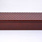 Box, Rectangle box, Ajiro-mesh carving - Toshiki Ozono, Kamakura carved lacquerware