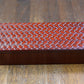 Box, Rectangle box, Ajiro-mesh carving - Toshiki Ozono, Kamakura carved lacquerware