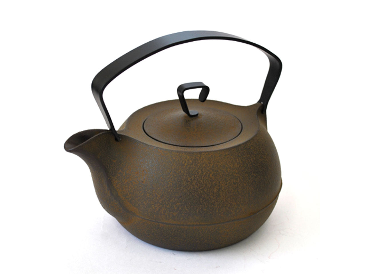 Tea supplies, Cast iron kettle, 1.3L, Brown - Award-winning work, Nambu ironware, Metalwork