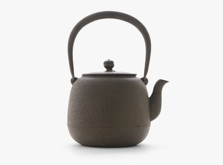 Tea supplies, Iron kettle Natsume shape 1.5L - Chobun Hasegawa, Yamagata cast iron, Metalwork