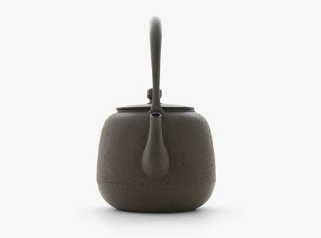 Tea supplies, Iron kettle Natsume shape 1.5L - Chobun Hasegawa, Yamagata cast iron, Metalwork