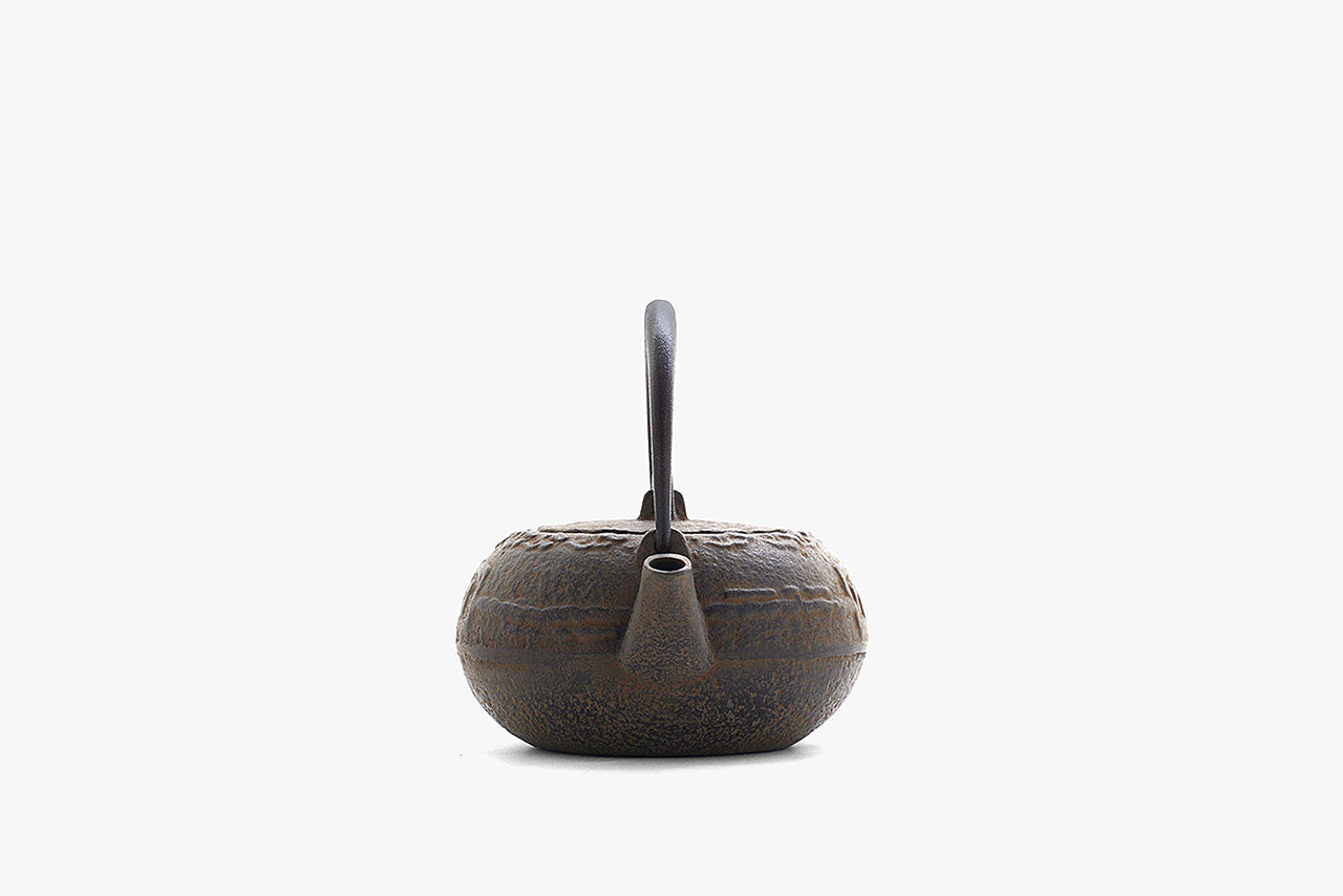 Tea supplies, Kyusu teapot Old style 0.4L - Chobun Hasegawa, Yamagata cast iron, Metalwork