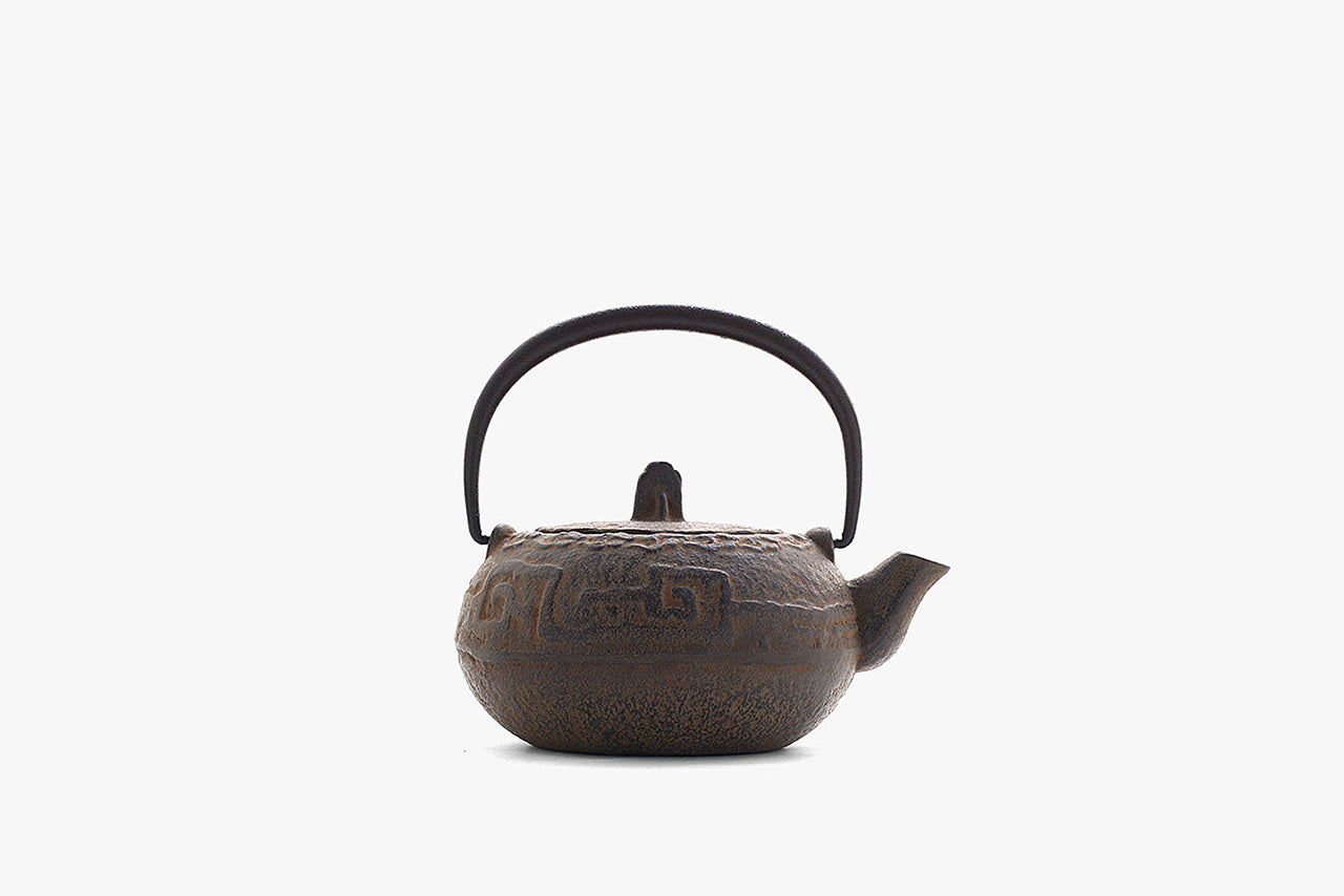 Tea supplies, Kyusu teapot Old style 0.4L - Chobun Hasegawa, Yamagata cast iron, Metalwork