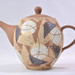 Tea supplies, Colored mud teapot, Harui Akaogi, Kasama ware, Ceramics